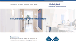 Desktop Screenshot of husslein-zenk.de